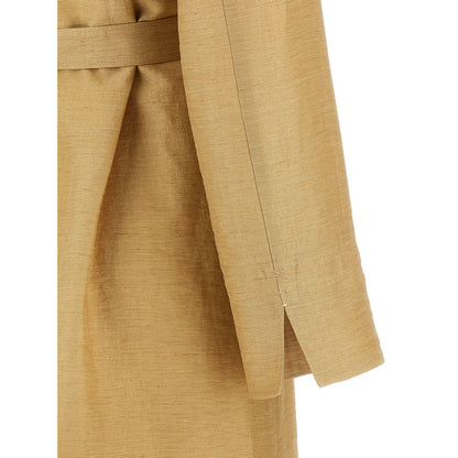 Max Mara Beige Fluorofiber Coat