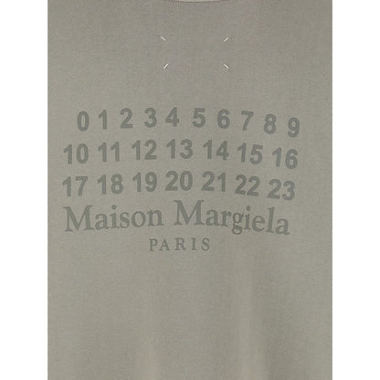 Maison Margiela Gray Cotton Sweatshirt