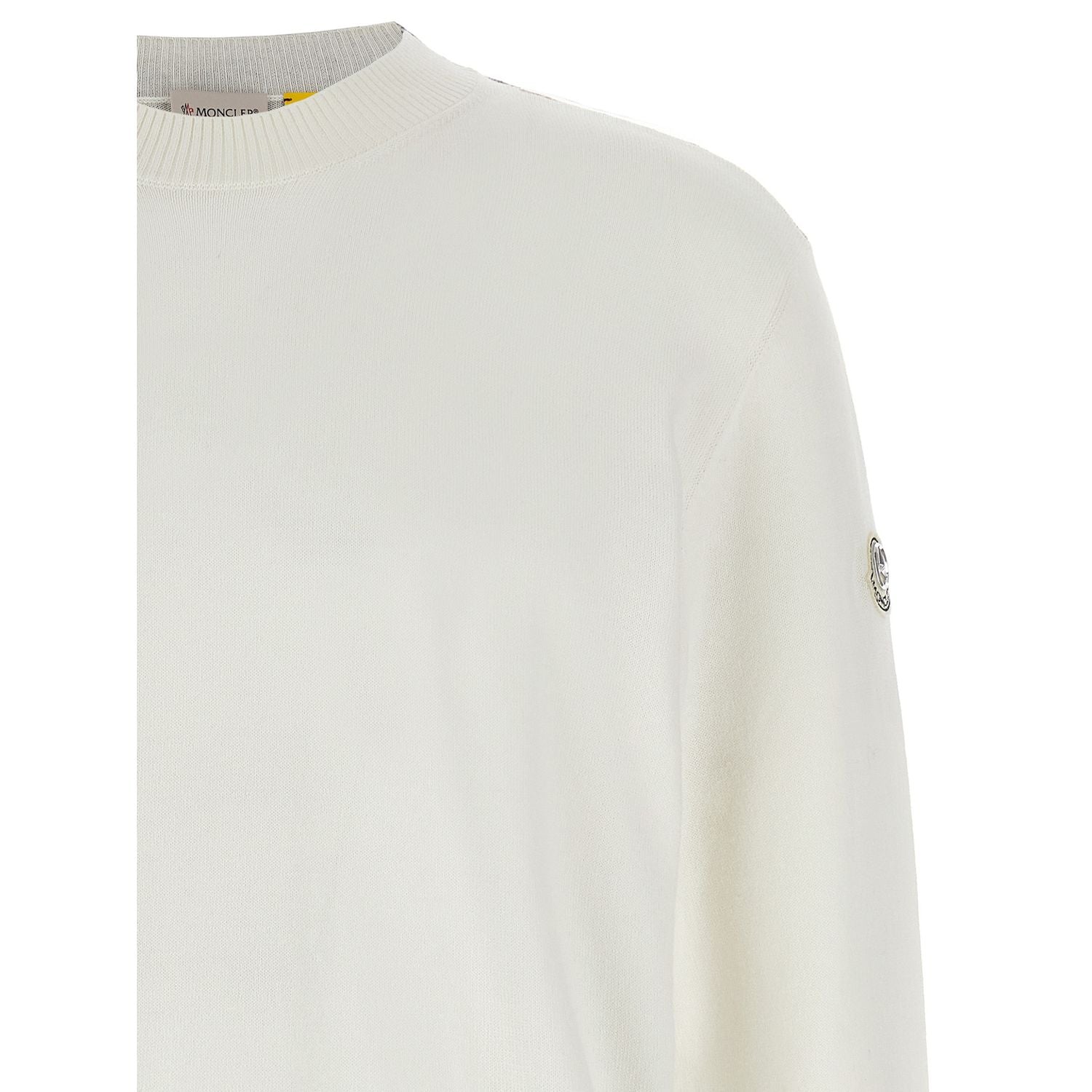 MONCLER GENIUS White Cotton Cardigan