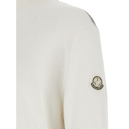 MONCLER GENIUS White Cotton Cardigan