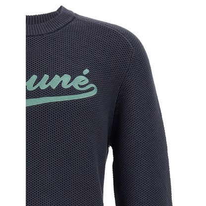 Maison Kitsuné Gray Cotton Cardigan