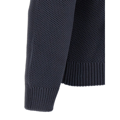 Maison Kitsuné Gray Cotton Cardigan
