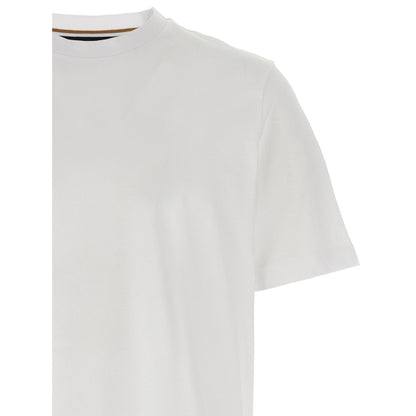 Hugo Boss White Cotton T-Shirt
