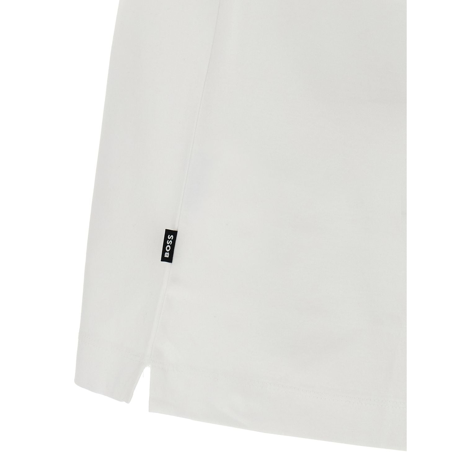 Hugo Boss White Cotton T-Shirt