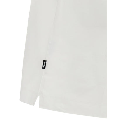 Hugo Boss White Cotton T-Shirt