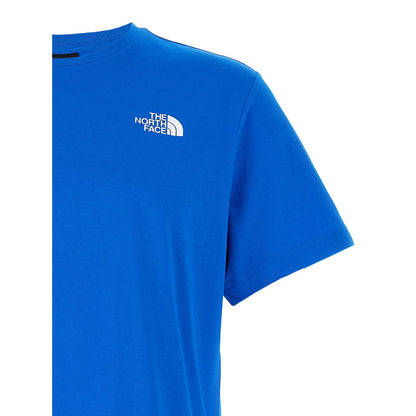 The North Face Blue Cotton T-Shirt