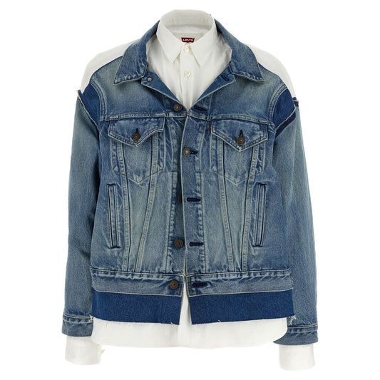 Junya Watanabe Multicolor Cotton Denim Jacket