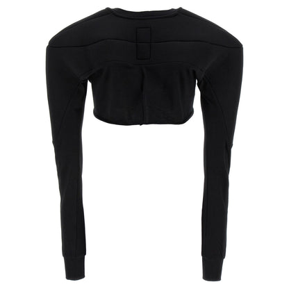 Rick Owens Black Cotton Cardigan