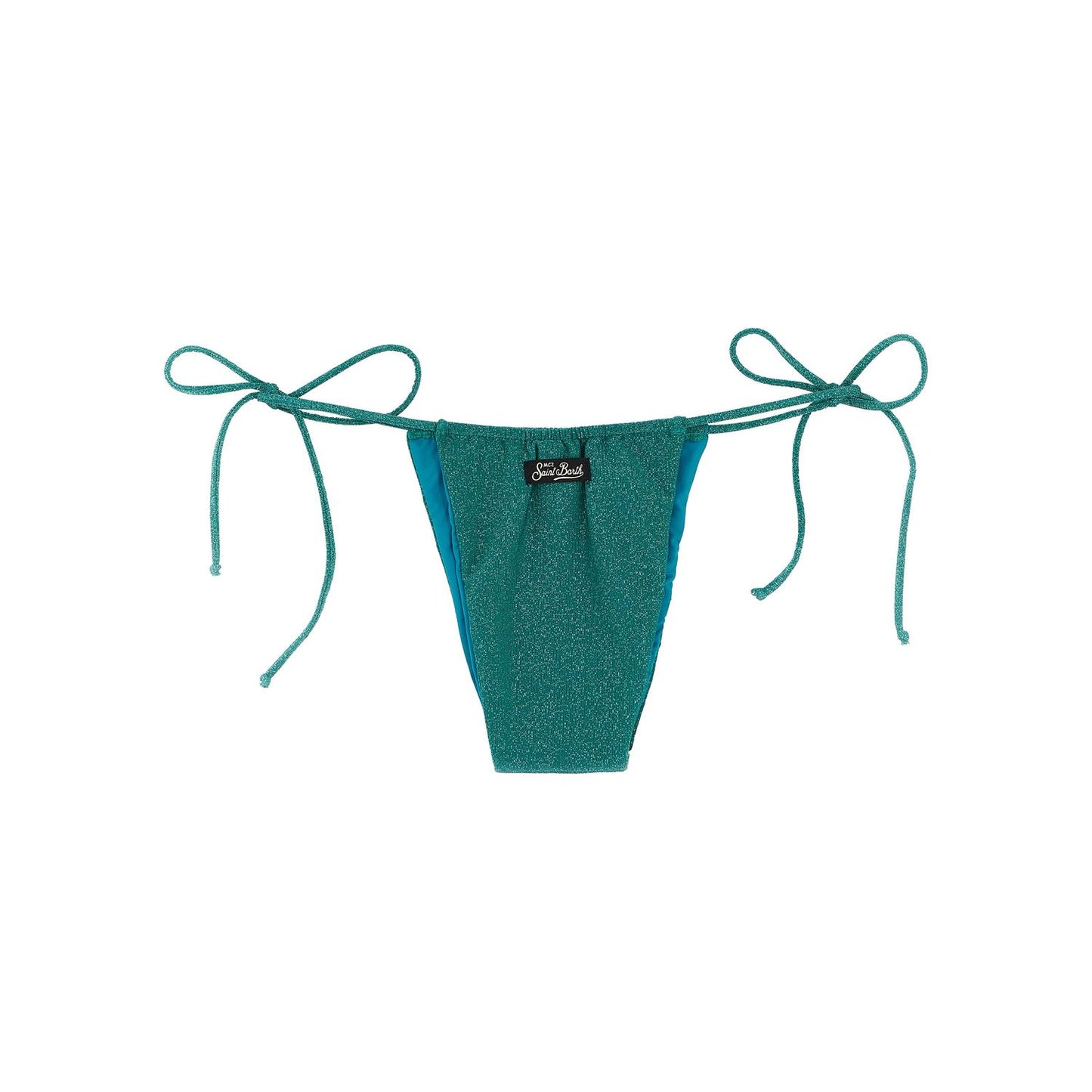 MC2 Saint Barth Bicolor Viscose Swim Briefs