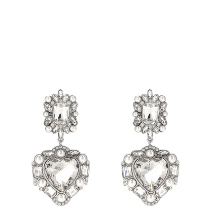 Self-Portrait Silver Cotton Earrings
