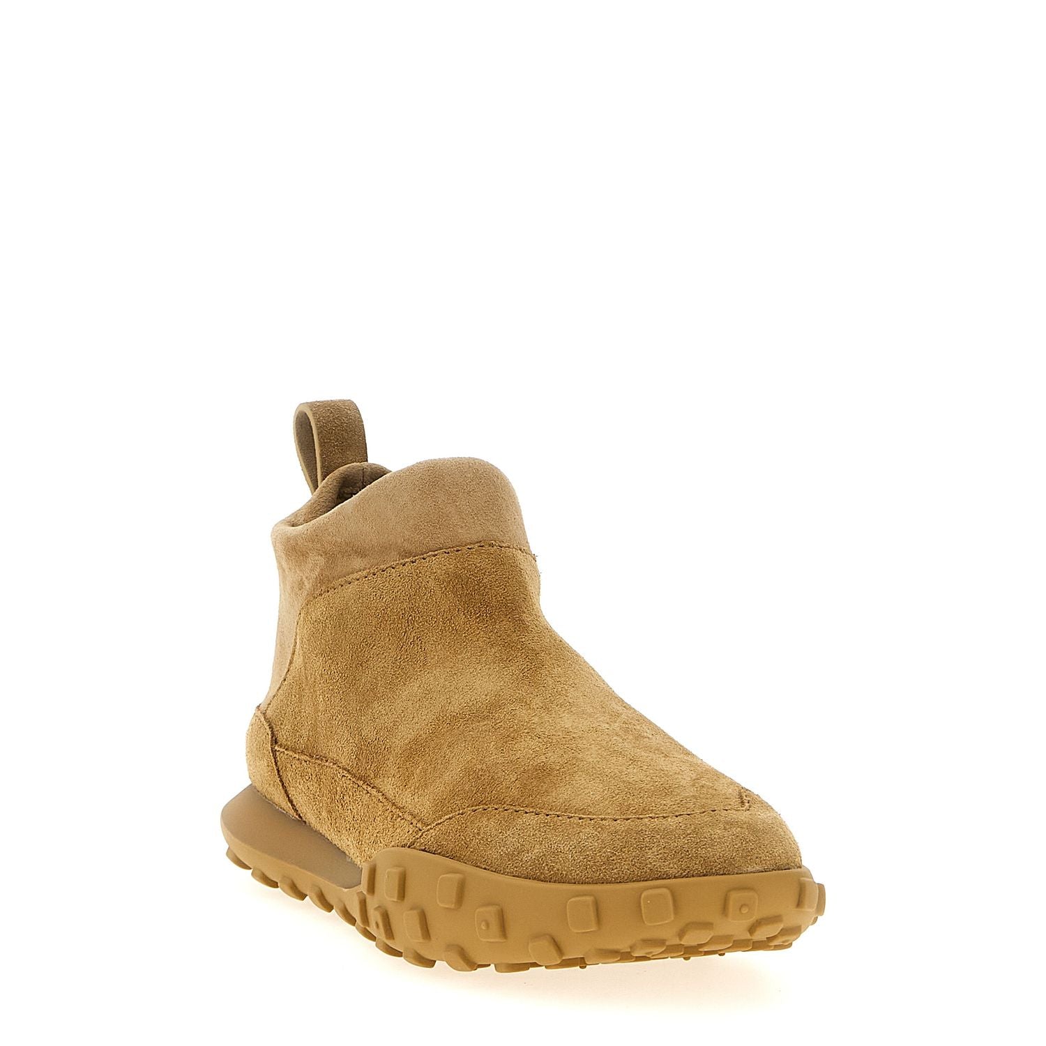 Jil Sander Beige Calfskin Sneakers