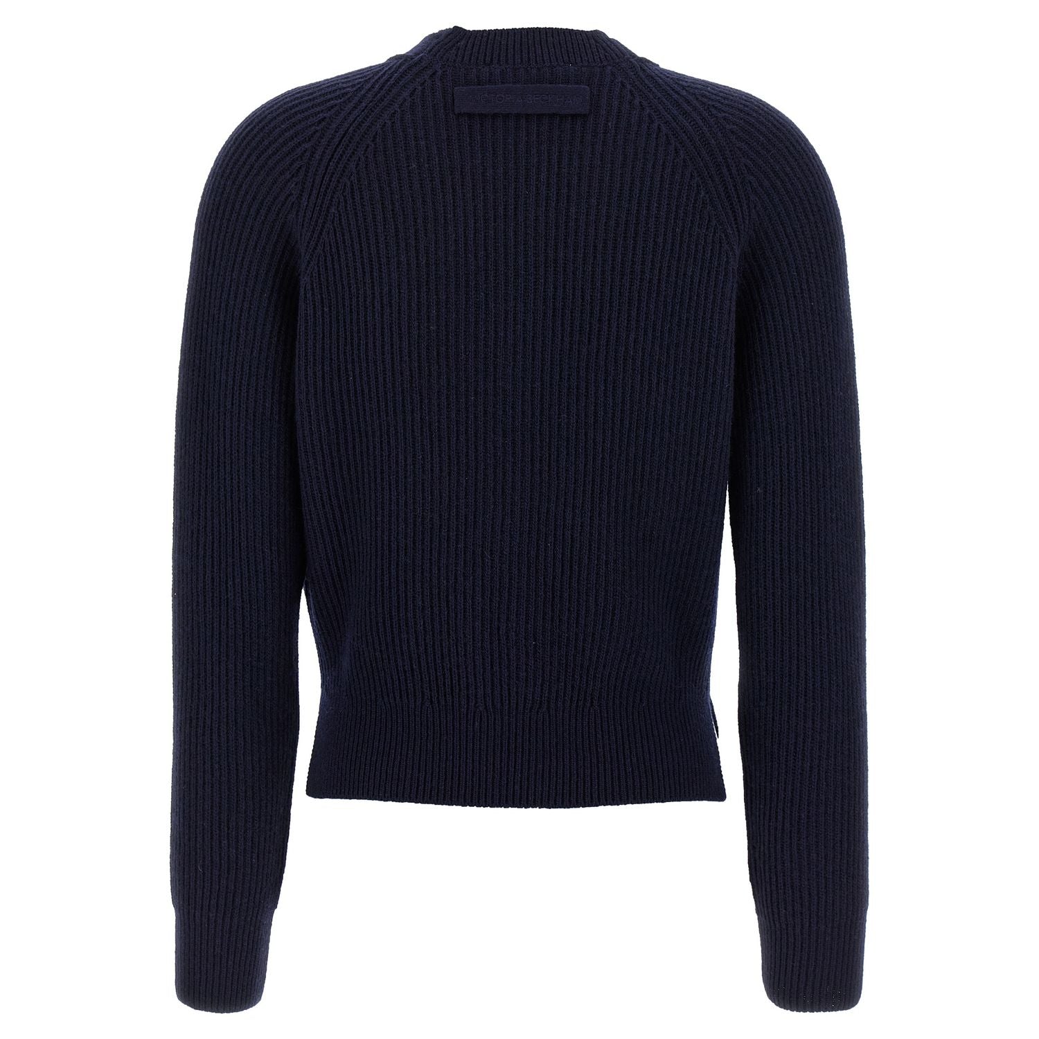 Victoria Beckham Blue Wool Cardigan