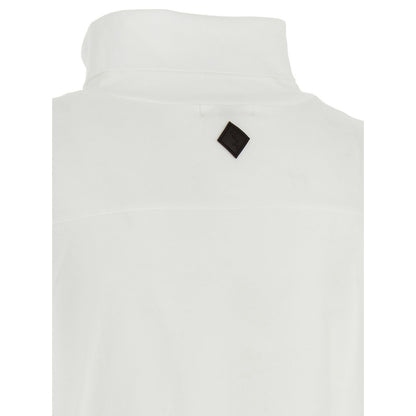 Haikure White Cotton Cardigan