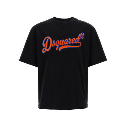Dsquared² Black Cotton T-Shirt
