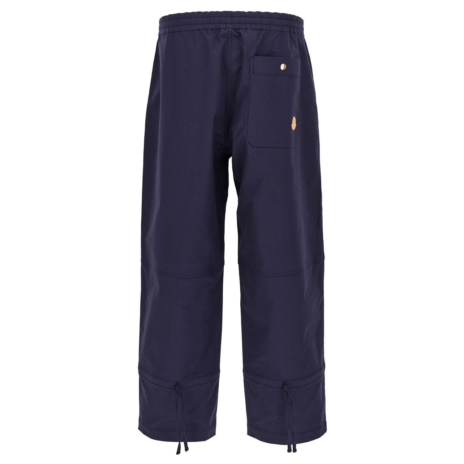 MONCLER GENIUS Blue Cotton Casual Pants