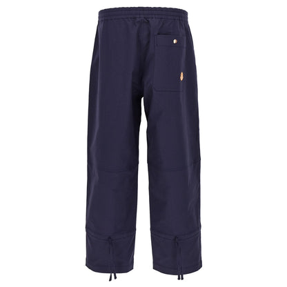 MONCLER GENIUS Blue Cotton Casual Pants