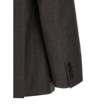 Brioni Brown Wool Blazer