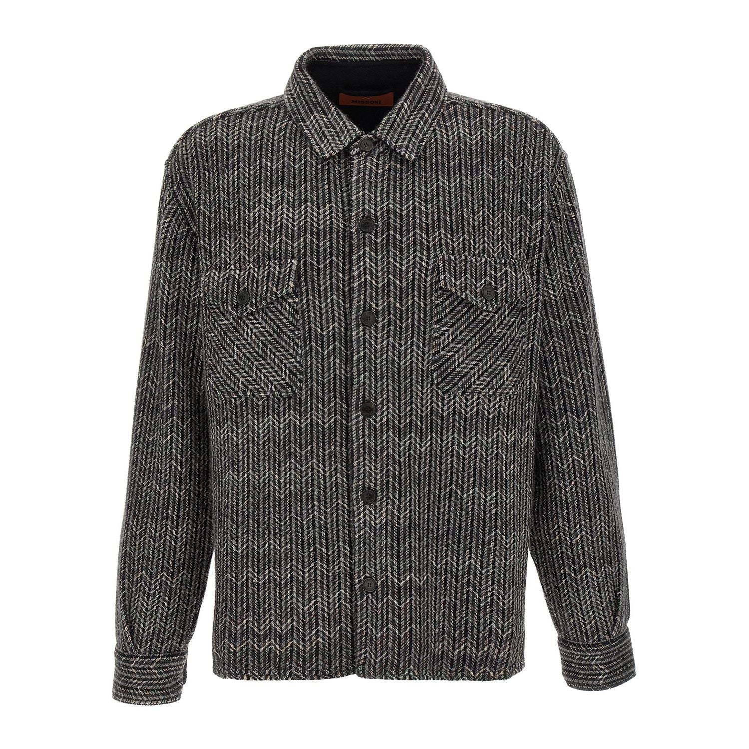 Missoni Gray Wool Blouse