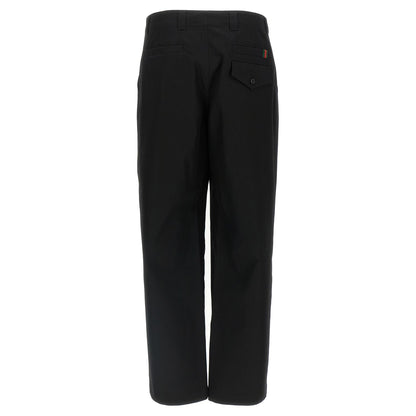 Gucci Black Cotton Casual Pants