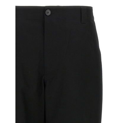 Gucci Black Cotton Casual Pants