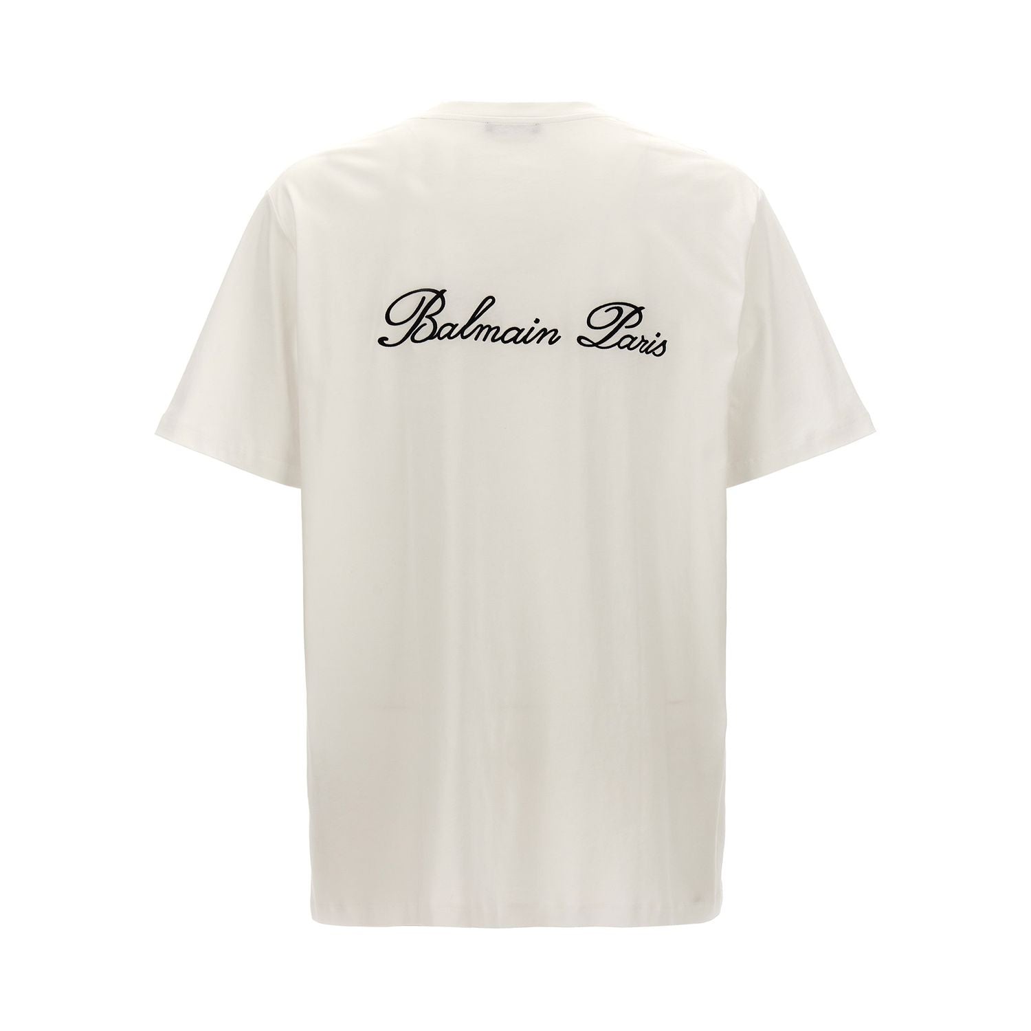 Balmain Bicolor Cotton T-Shirt