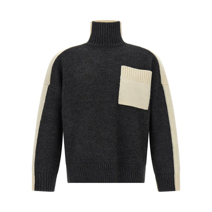 J.W.Anderson Gray Elastane Cardigan