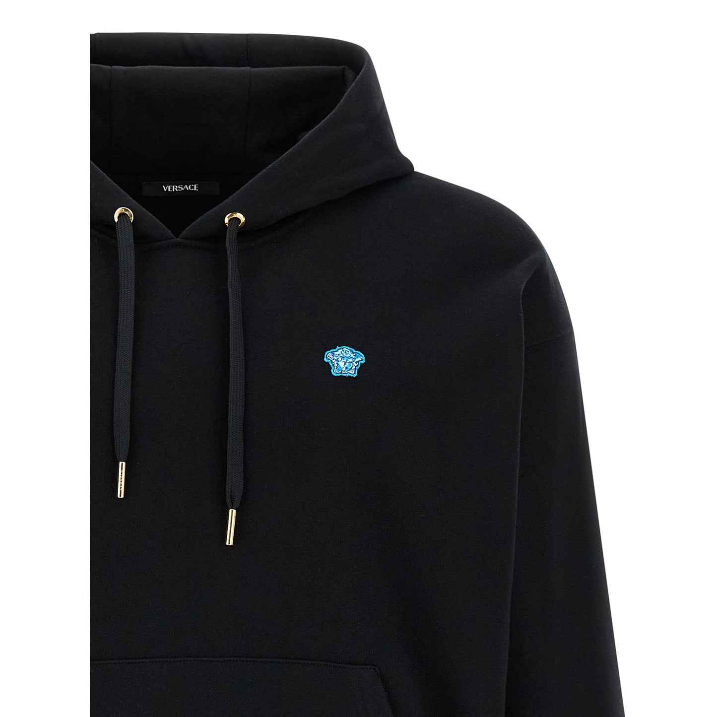 Versace Black Cotton Sweatshirt