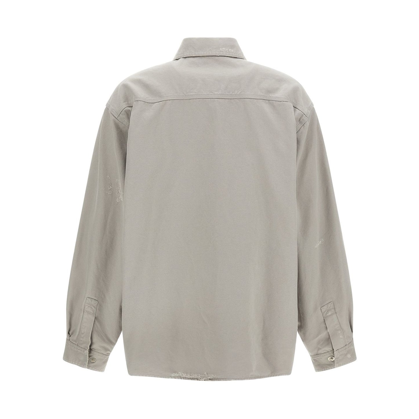 Balenciaga Gray Cotton Blouse