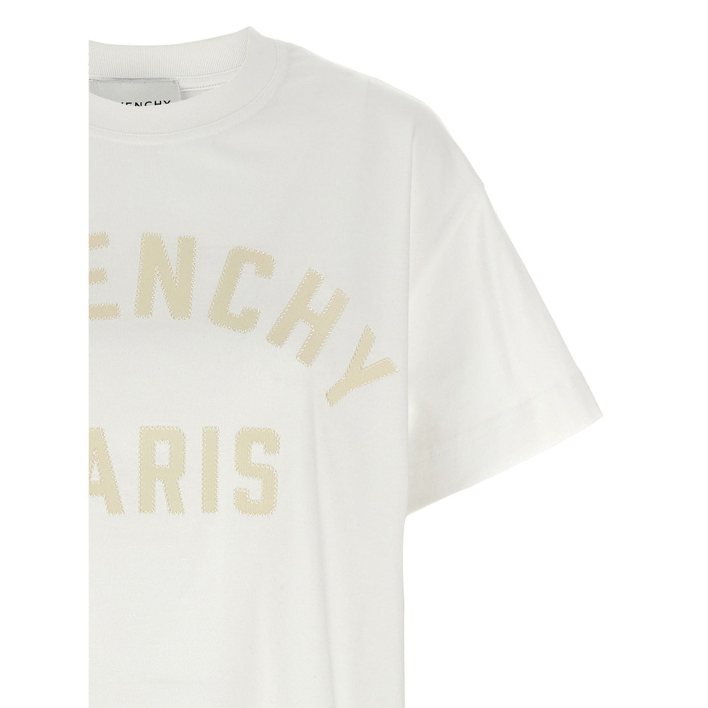 Givenchy White Cotton T-Shirt