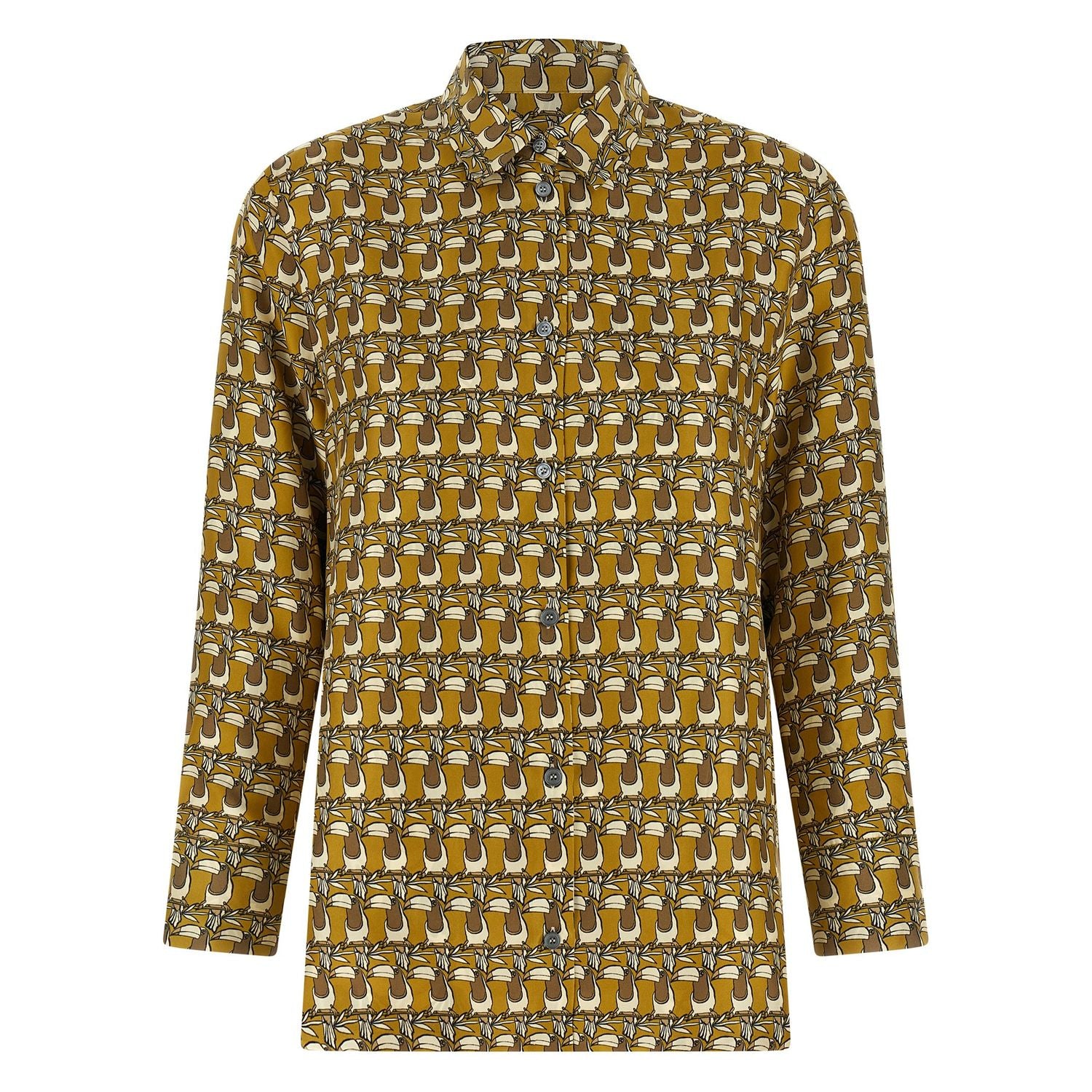 Max Mara Multicolor Silk Blouse