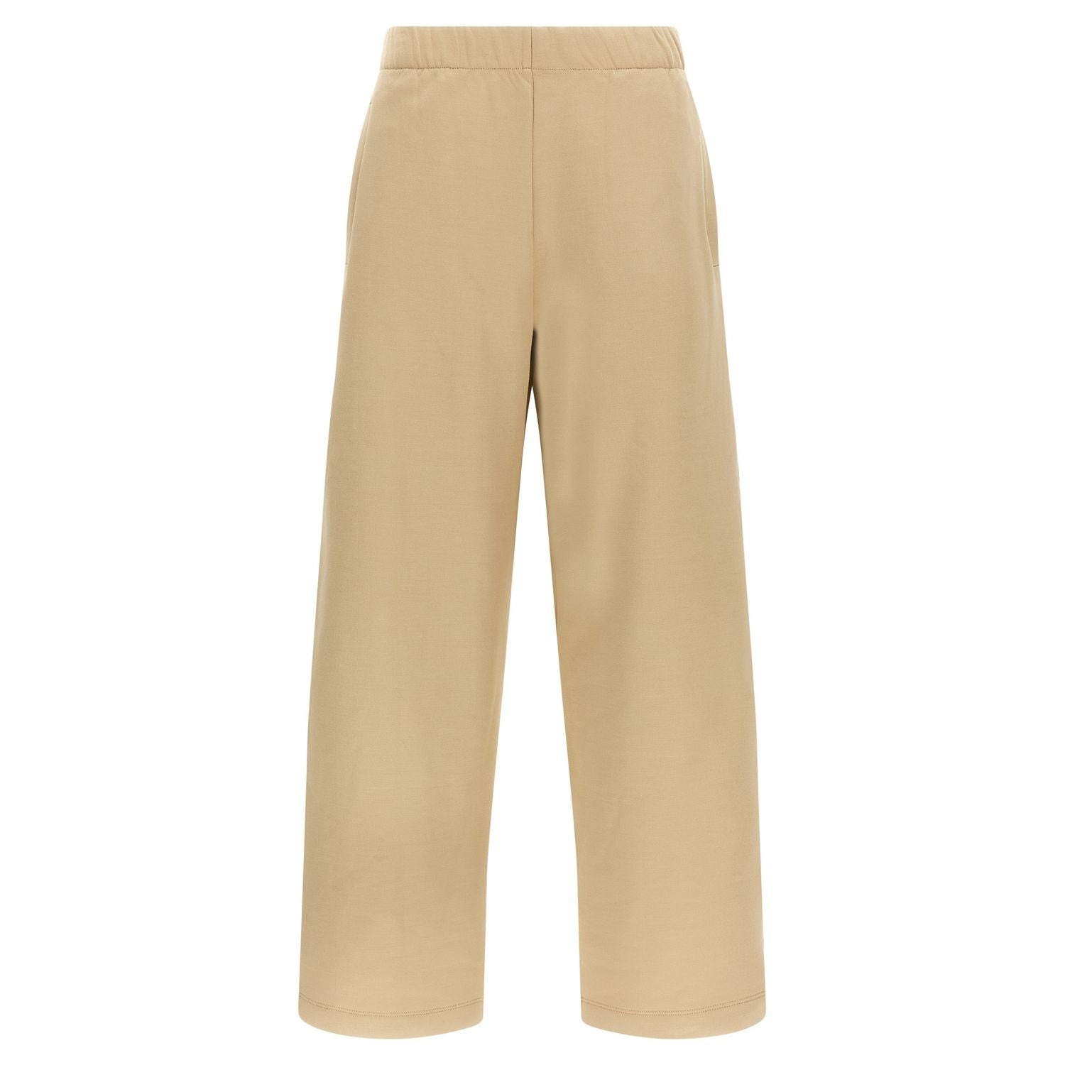 Max Mara Brown Silk Casual Pants