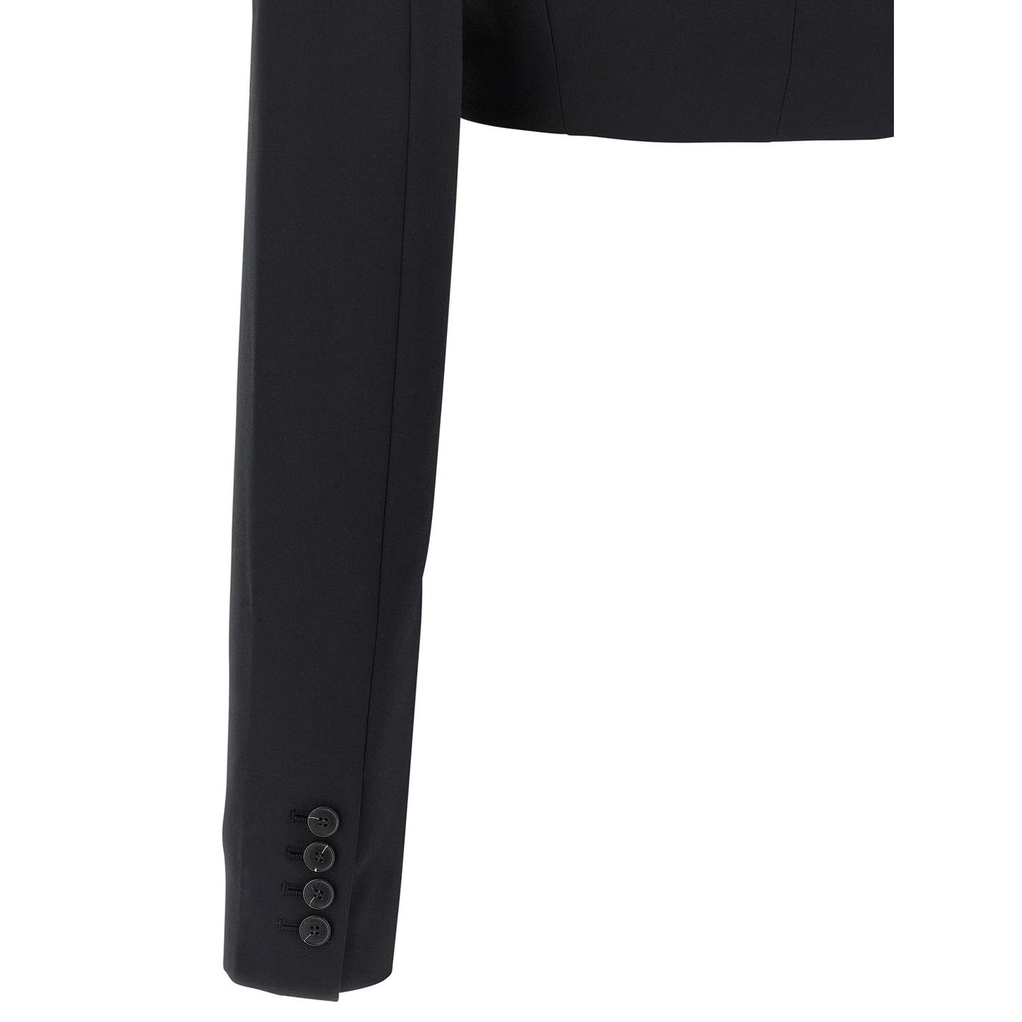 Nensi Dojaka Black Virgin Wool Blazer