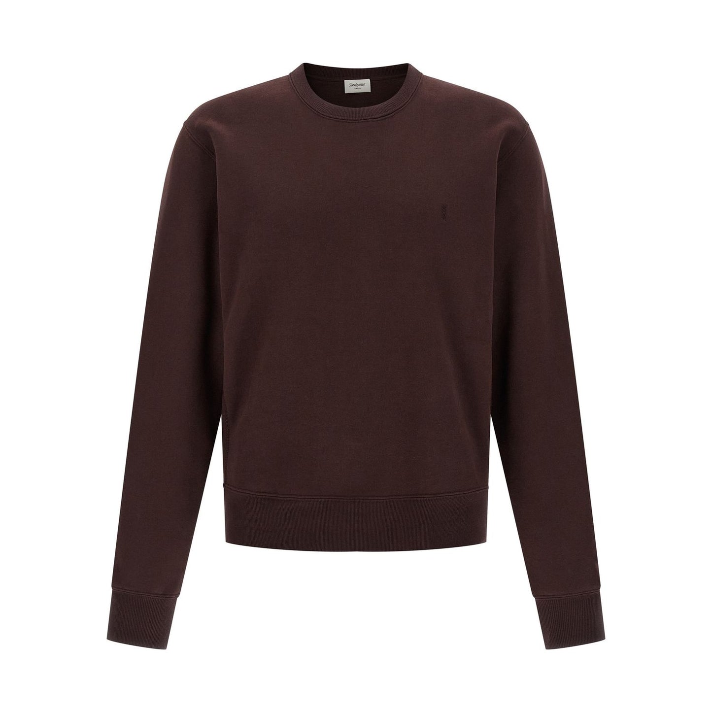 Saint Laurent Bordeaux Cotton Sweatshirt