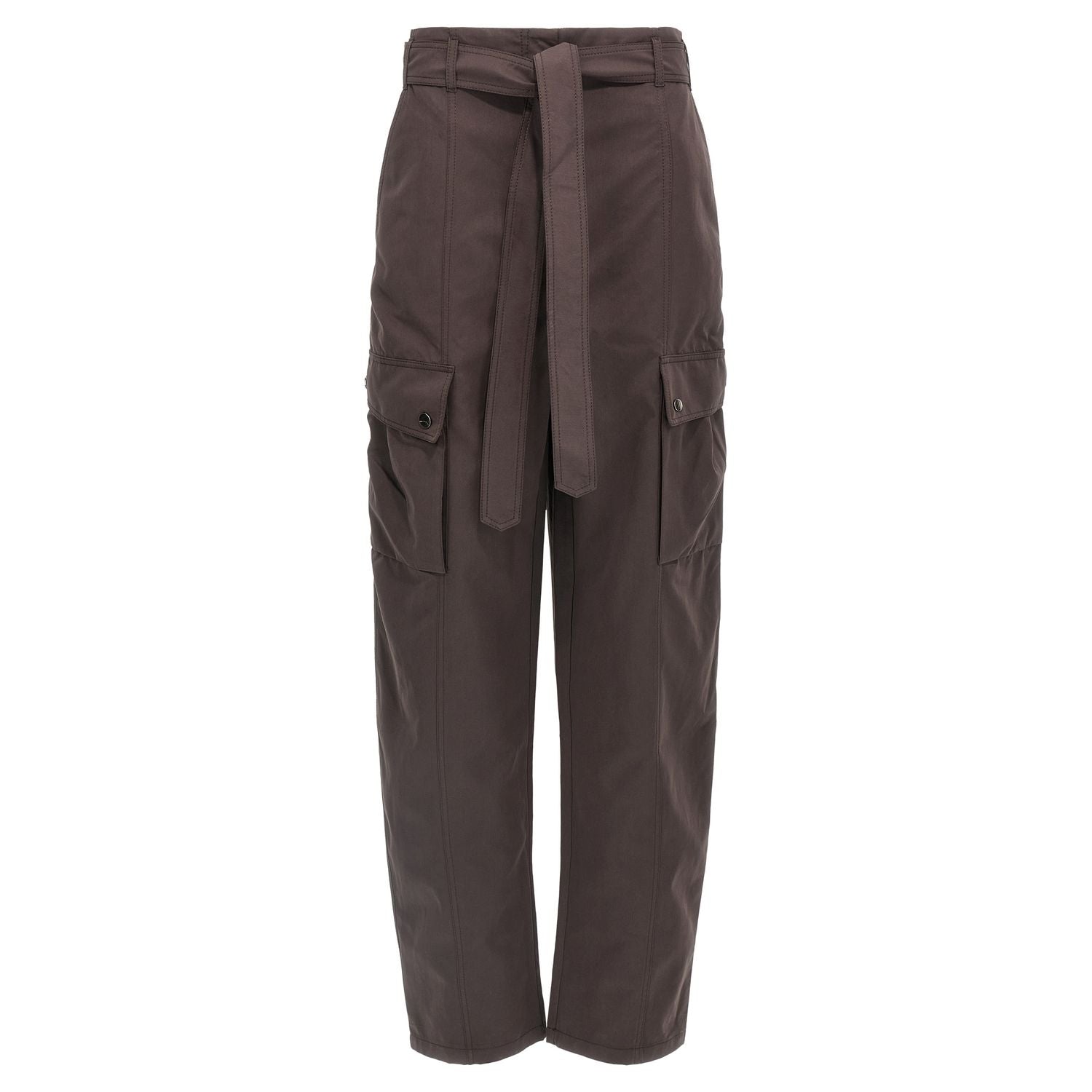 The Andamane Brown Polyester Cargo Pants