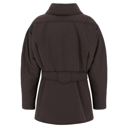 The Andamane Brown Polyester Parka