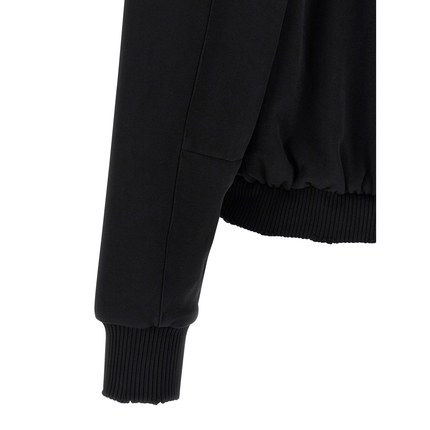 Thom Krom Black Cotton Sweatshirt