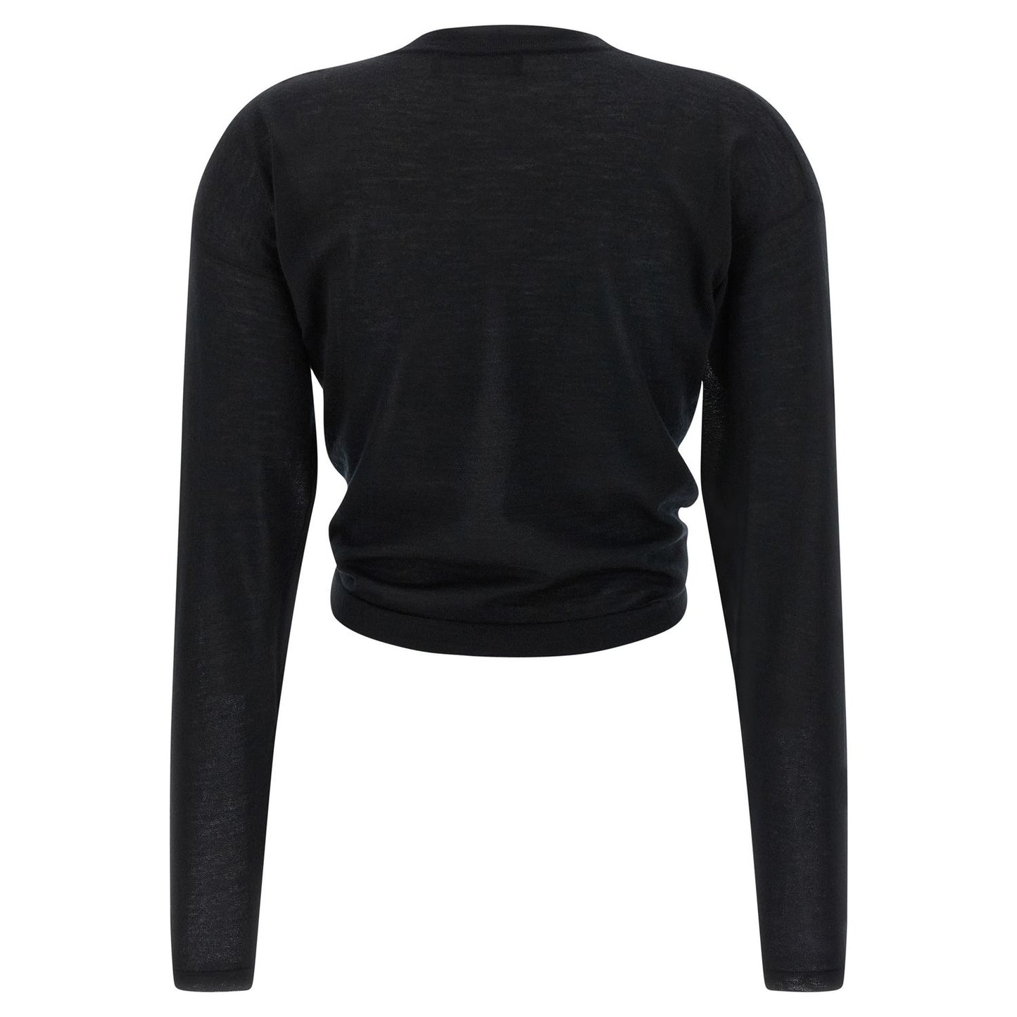 Dolce & Gabbana Black Cashmere Cardigan