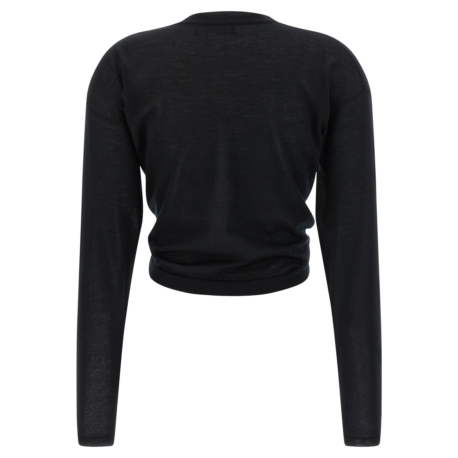 Dolce & Gabbana Black Cashmere Cardigan