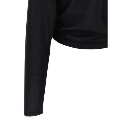 Dolce & Gabbana Black Cashmere Cardigan