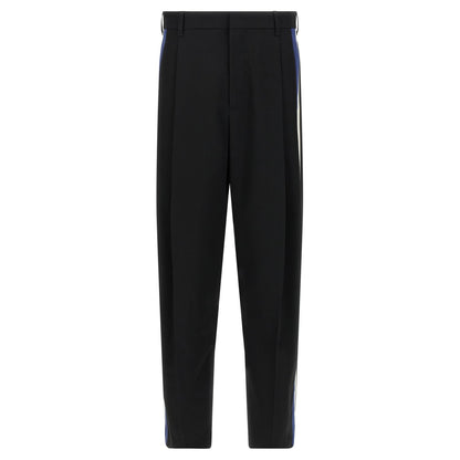Marni Black Virgin Wool Dress Pants