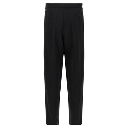 Marni Black Virgin Wool Dress Pants