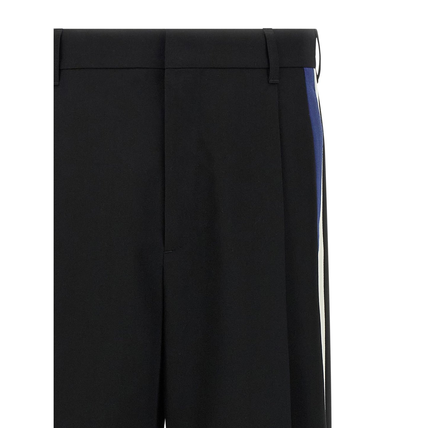 Marni Black Virgin Wool Dress Pants
