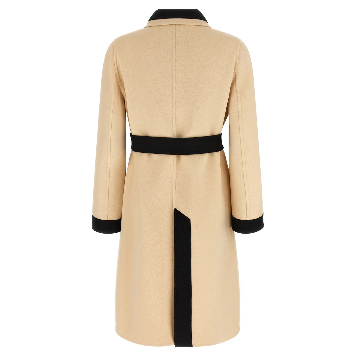 Valentino Garavani Beige Virgin Wool Coat