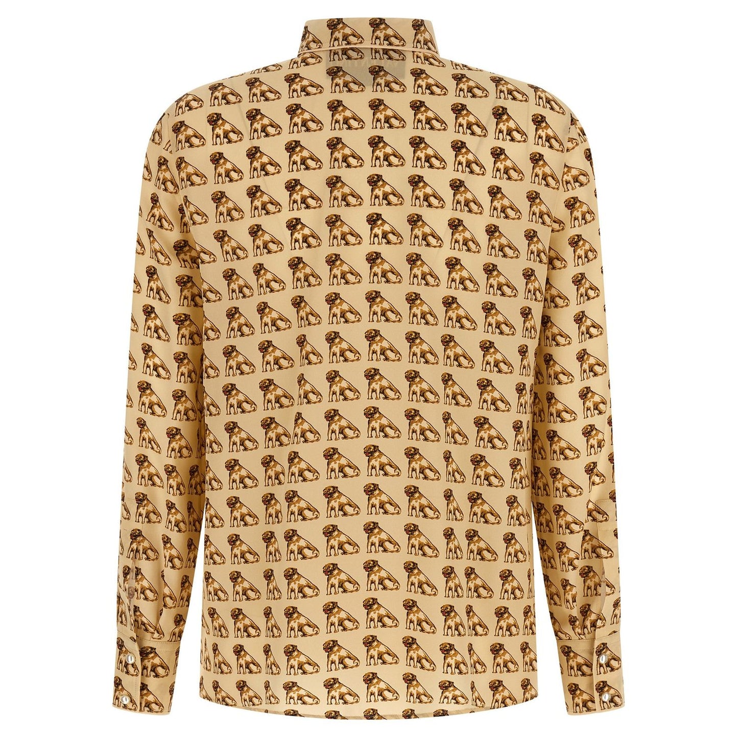 Valentino Garavani Beige Silk Blouse