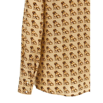 Valentino Garavani Beige Silk Blouse