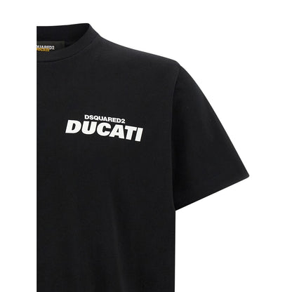 Dsquared² Bicolor Cotton T-Shirt