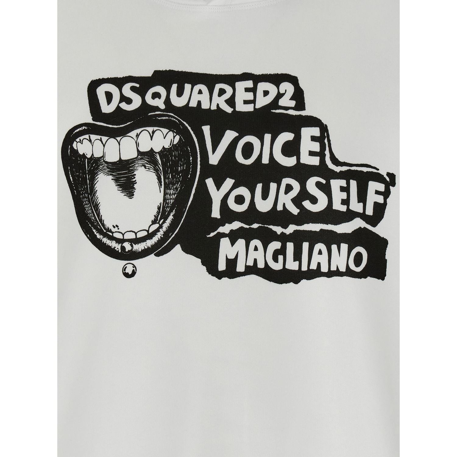 Dsquared² Bicolor Cotton Sweatshirt