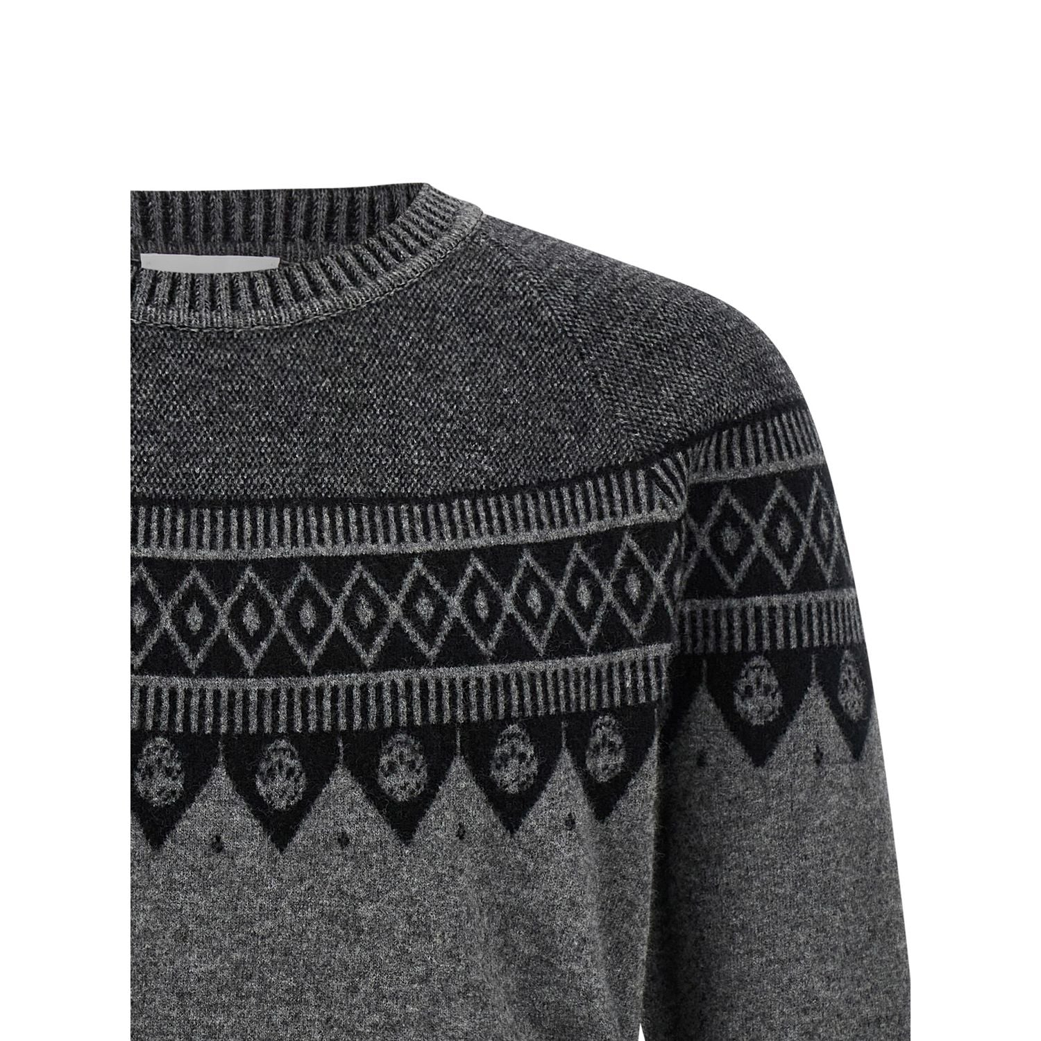 Alexander McQueen Gray Wool Cardigan