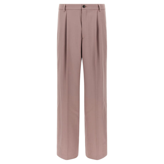 Dries Van Noten Multicolor Wool Dress Pants