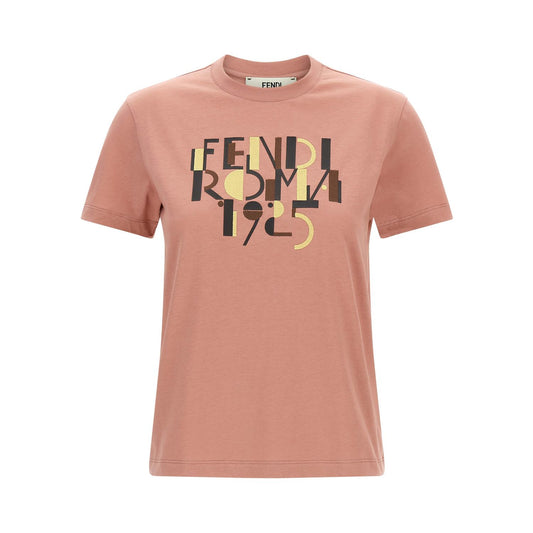 Fendi Multicolor Cotton T-Shirt